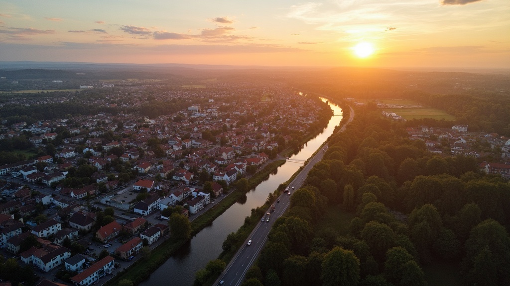 Stadtansicht von Backnang - SEO Agentur Neckaralb