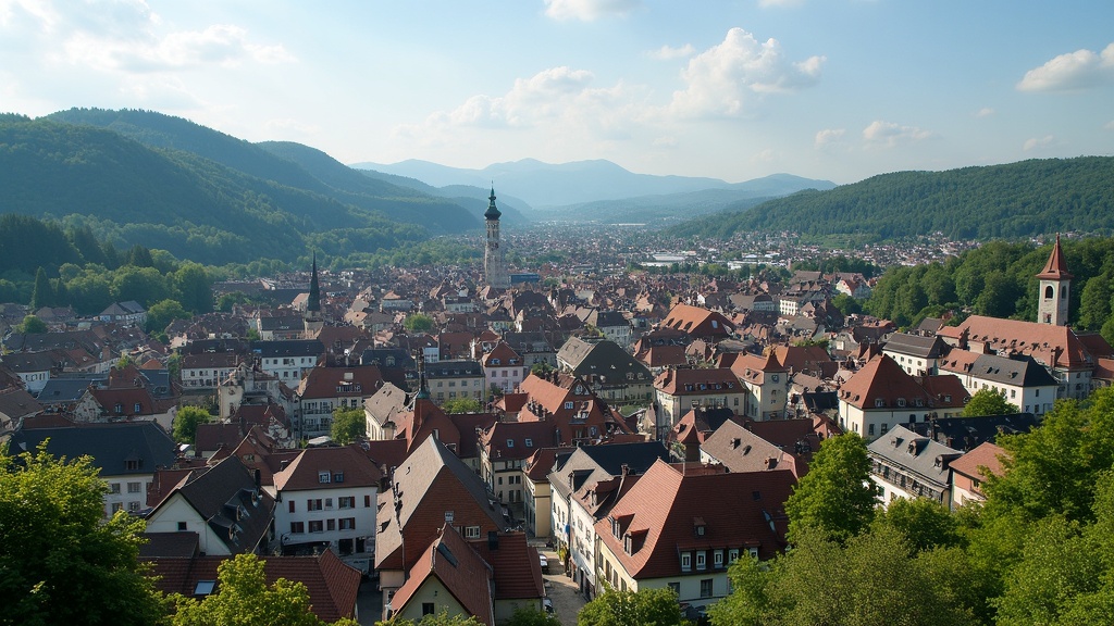 Stadtansicht von Freudenstadt - SEO Agentur Neckaralb