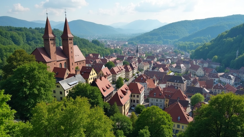 Stadtansicht von Hechingen - SEO Agentur Neckaralb